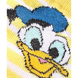 Cute Walk by Babyhug Disney Non Terry Ankle Length Anti-bacterial Socks Mickey Mouse Family Graphics Pack of 3 - Multicolour