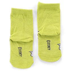 Cute Walk by Babyhug Disney  Cotton Blend Knit  Anti-Bacterial   Ankle Length Socks Aristocats Marie Graphics Pack of 3 - Multicolour