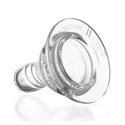 Babyhug Slow Flow Silicone Nipples Pack of 2 - Transparent