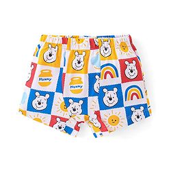 Babyhug Disney Single Jersey Knit Briefs With Winnie The Pooh Graphics Pack Of 3 - Yellow Blue & White