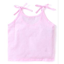 Babyhug 100% Cotton Woven Sleeveless Polka Dots & Birdy Printed  Tie Knot Jhabla Pack of 3 - Pink & White