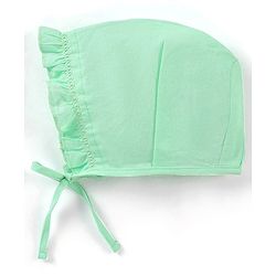Babyhug 100% Cotton Solid Bonnet Bonnet Caps Pack of 5  - Multicolour