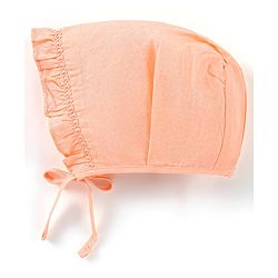 Babyhug 100% Cotton Solid Bonnet Bonnet Caps Pack of 5  - Multicolour