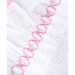Babyhug 100% Cotton Cap Pack of 3- White