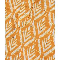 Babyhug Camrbic Sequenced Embroidered Full Sleeves Printed Kurta with Pyjama - Yellow