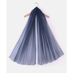 Babyhug Cotton Woven Half Sleeves Kurti Sharara & Dupatta Set Floral Print - White & Navy Blue