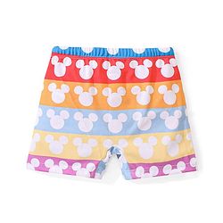 Babyhug Disney  Swimming Trunk with Mickey Mouse Print - Multicolour