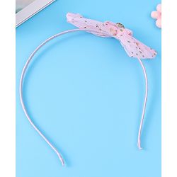 Babyhug Free Size Hair Accessories Combo Set with Bow Applique - Pink