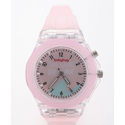 Babyhug Free Size Analog Quartz Watch - Pink