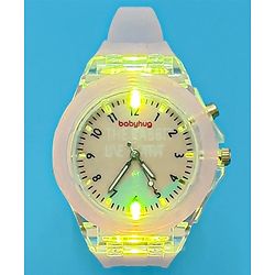 Babyhug Free Size Analog Quartz Watch - Pink