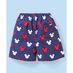 Babyhug Disney Cotton Boxers With Mickey Mouse Family Print Pack of 3 - Multicolour