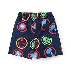 Babyhug Marvel Cotton Knit Boxers With Avengers Print Pack of 3 - Multicolor