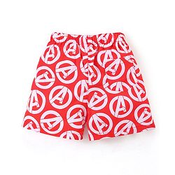 Babyhug Marvel Cotton Knit Boxers With Avengers Print Pack of 3 - Multicolor