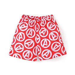 Babyhug Marvel Cotton Knit Boxers With Avengers Print Pack of 3 - Multicolor