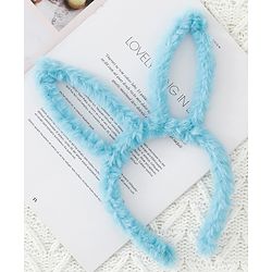 Babyhug Free Size Hair bands With Bunny Ears Applique Pack of 3 - Pink Purple & Blue