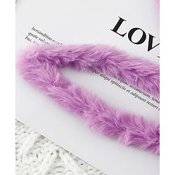 Babyhug Free Size Hair bands With Bunny Ears Applique Pack of 3 - Pink Purple & Blue