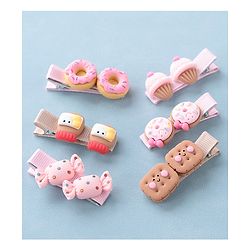 Babyhug Free Size Hair Pins & Clips Pack of 6 - Multicolor