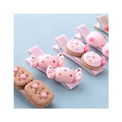 Babyhug Free Size Hair Pins & Clips Pack of 6 - Multicolor