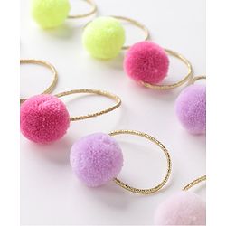 Babyhug Free Size Rubber Bands Set Pack of 10 -Multicolor