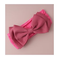 Babyhug Free Size Headbands With Bow Applique Pack of 3 - Red White & Blue