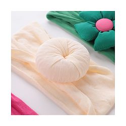 Babyhug  Headbands  with Bow Applique Pack of 3 - Multicolor