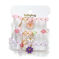 Babyhug Free Size Bracelets With Charms Pack of 3 - Multicolor