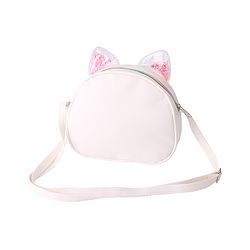 Babyhug Sling Bag with Bow Applique - White