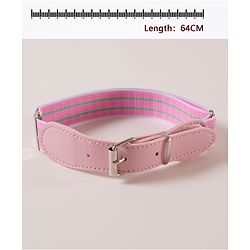 Babyhug Buckle Closure Belt - Pink