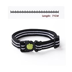 Babyhug Apple Patch Belt Stripe - Black