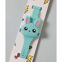 Babyhug Free Size Bunny Shape Digital Watch - Green