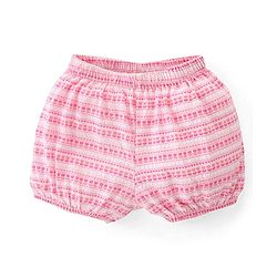 Babyhug 100% Cotton Bloomer Polka Dot Print Pack of 3 -Pink