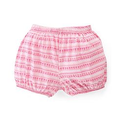 Babyhug 100% Cotton Bloomer Polka Dot Print Pack of 3 -Pink