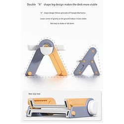 Babyhug 7-in-1 Multifunctional Block Table and Chair Set - Multicolour
