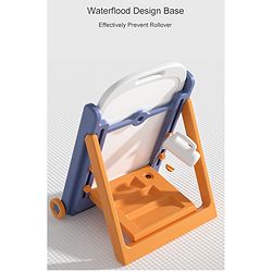 Multifunctional Block Drawing Table  Multicolor| Foldable Easel Board| Anti-glare Nanometer Coating| Comfortable Chair| With Wheels & Storage| Adjustable Height| Easy to Wipe