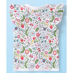 Babyhug 100% Cotton Front Open Vest - Pack of 3