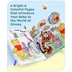 Babyhug Disney Winnie the Pooh Story Cloth Book  - English