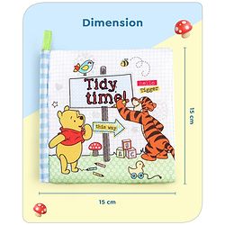 Babyhug Disney Winnie the Pooh Story Cloth Book  - English