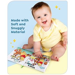 Babyhug Disney Winnie the Pooh Story Cloth Book  - English