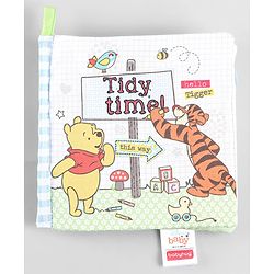 Babyhug Disney Winnie the Pooh Story Cloth Book  - English