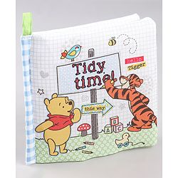 Babyhug Disney Winnie the Pooh Story Cloth Book  - English