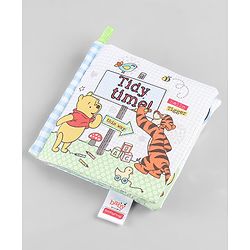 Babyhug Disney Winnie the Pooh Story Cloth Book  - English