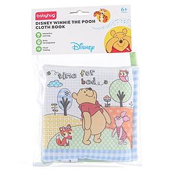 Babyhug Disney Winnie the Pooh Story Cloth Book  - English