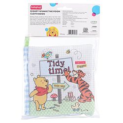 Babyhug Disney Winnie the Pooh Story Cloth Book  - English