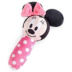 Babyhug Disney Soft Minnie Mouse Squeaker Baby Rattle - Pink