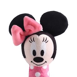 Babyhug Disney Soft Minnie Mouse Squeaker Baby Rattle - Pink