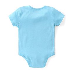 Babyhug 100% Cotton Knit Half Sleeves Onesies with Striped & Dino Print Pack of 3 - Multicolour