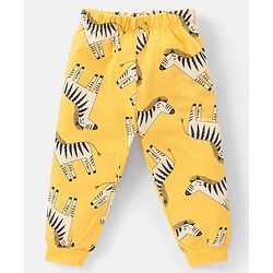 Babyhug Cotton Knit Full Sleeves Night Suit With Animal Print Pack Of 2 - Multicolor