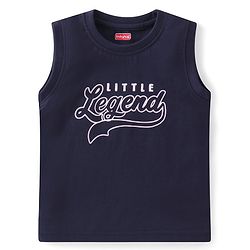 Babyhug Cotton Half Sleeve Twofer Check Shirt with T-Shirt - Brown & Navy