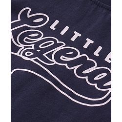 Babyhug Cotton Half Sleeve Twofer Check Shirt with T-Shirt - Brown & Navy