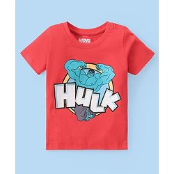 Babyhug Marvel Cotton Knit Half Sleeves T-Shirt With Avengers  Graphics Pack of 3 Full - Multicolor
